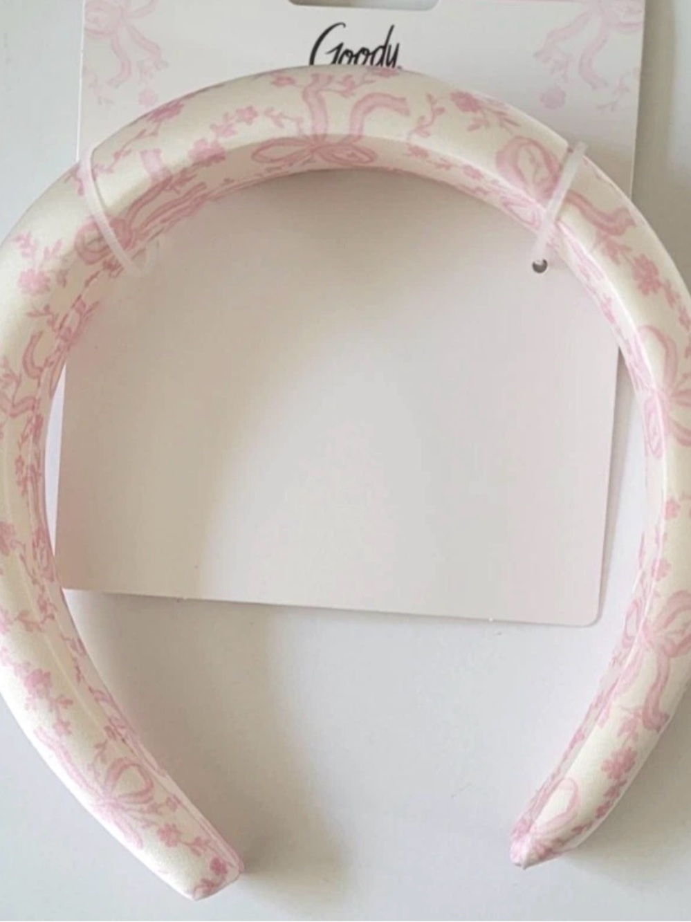 Love Shack Fancy x Target
Goody Coquette Bow Padded
Headband Pink Floral